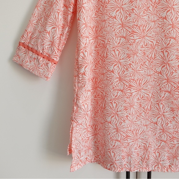 Southern Tide Hailey Printed Performance Tunic - Conch Shell Sz Small Stretch - Picture 9 of 12
